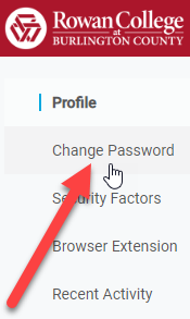 BaronOne change password screenshot