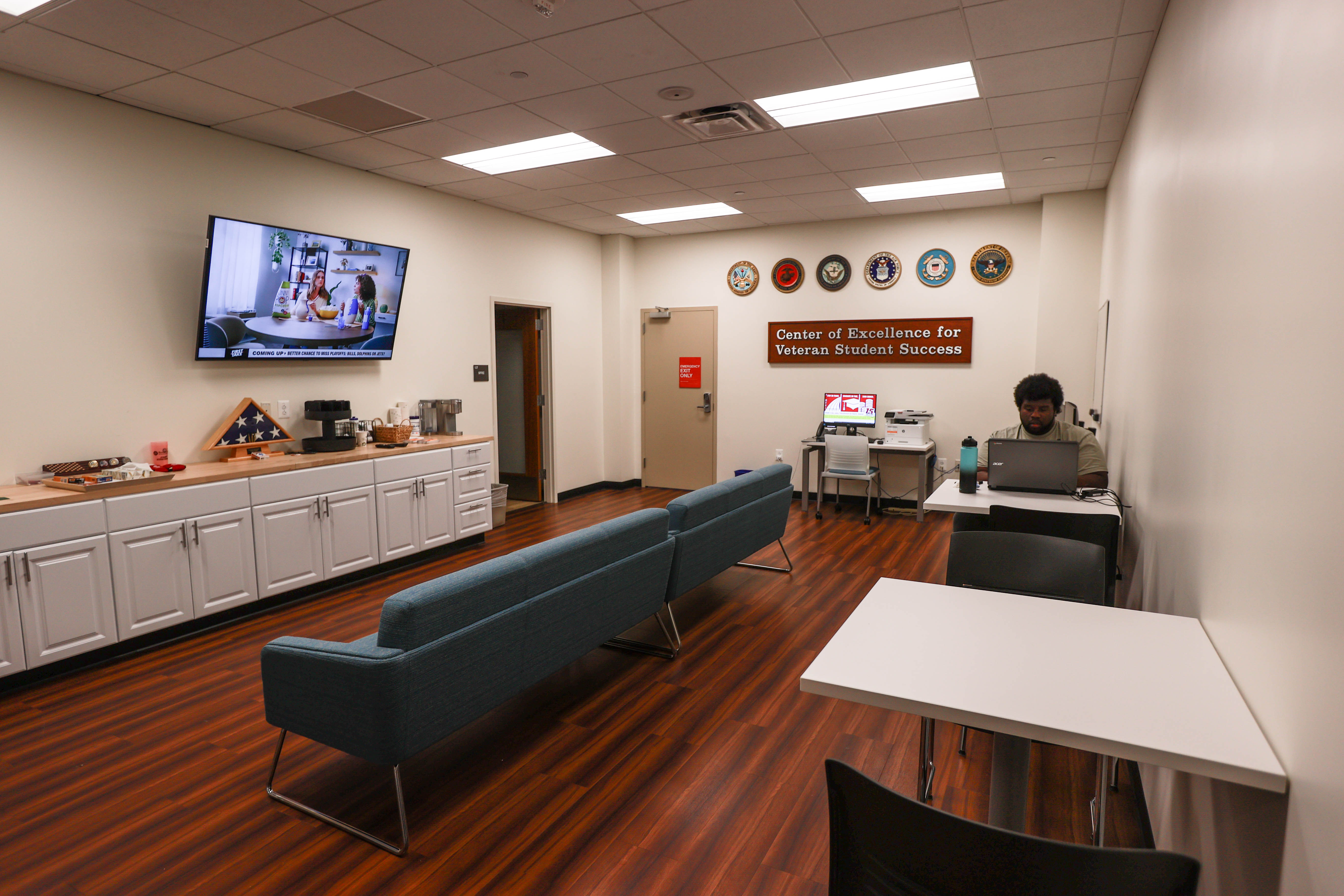 The Veterans Center in the Student Success Center