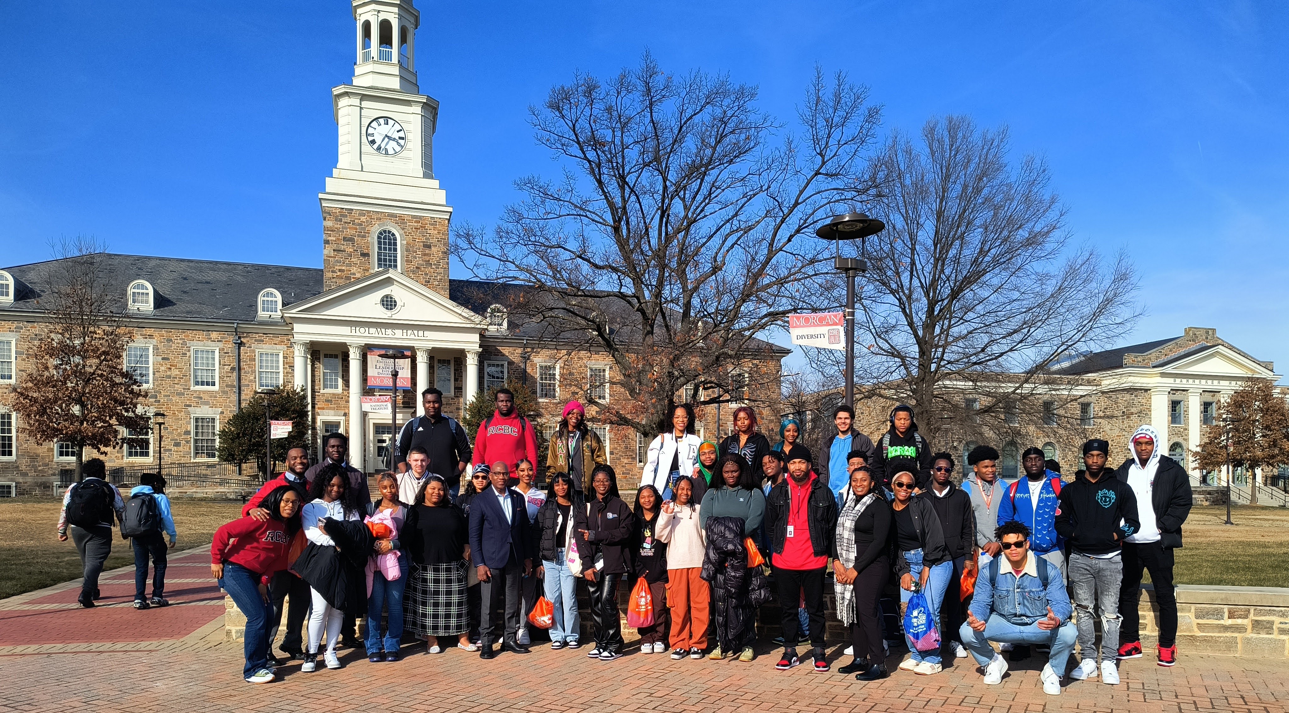 BRAVE group photo at Morgan State University