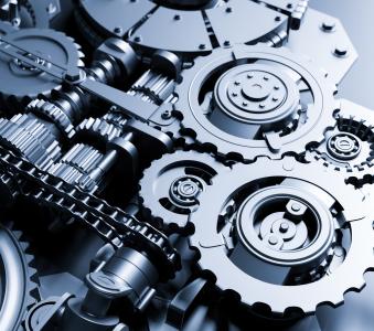 Gears and cogs mechanism
