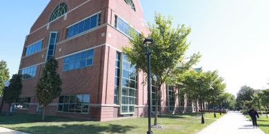 Shot of the facade of the TEC building