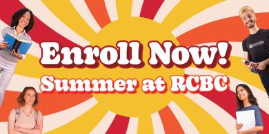 Decorative image for Summer enrollment at RCBC