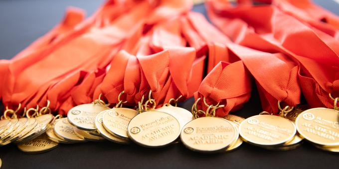 RCBC Academic Awards medals