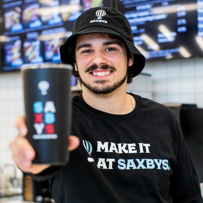 Saxbys Student CEO Eric Breazelle