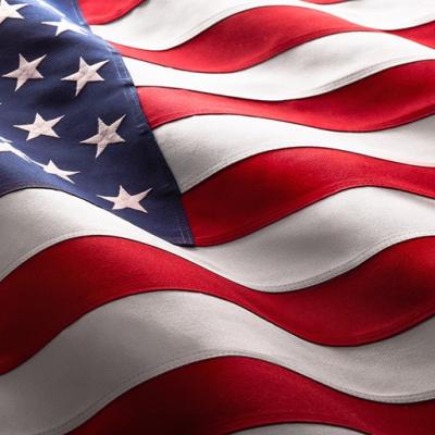 American flag stock photo