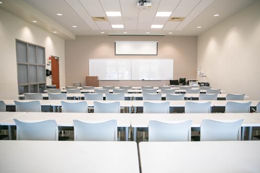 Empty classroom