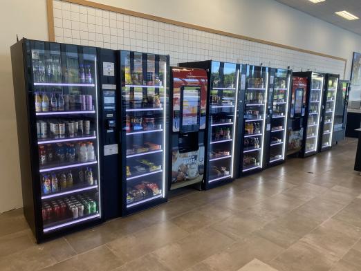 New vending machines at the SSC