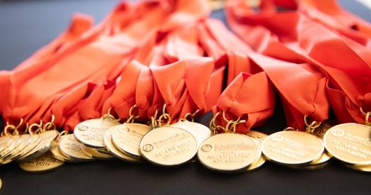 RCBC Academic Awards medals