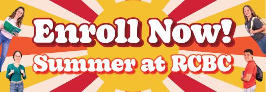 Decorative image for Summer enrollment at RCBC