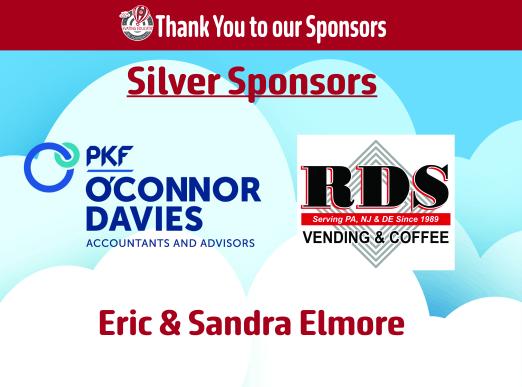Elevating Education 2026 Silver Sponsors: PKF O'Connor Davies, RDS Vending, Erica and Sandra Elmore