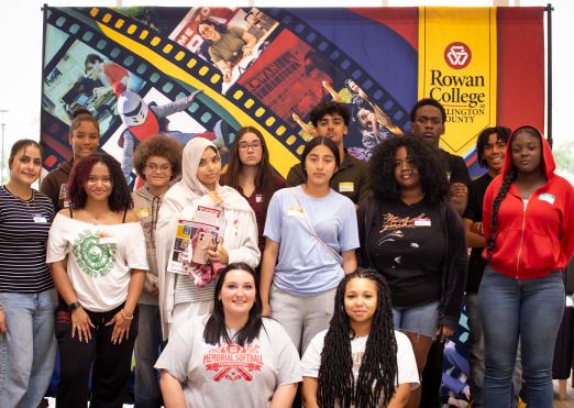 Group photo of EOF students attending 2026 Student Resource Fair